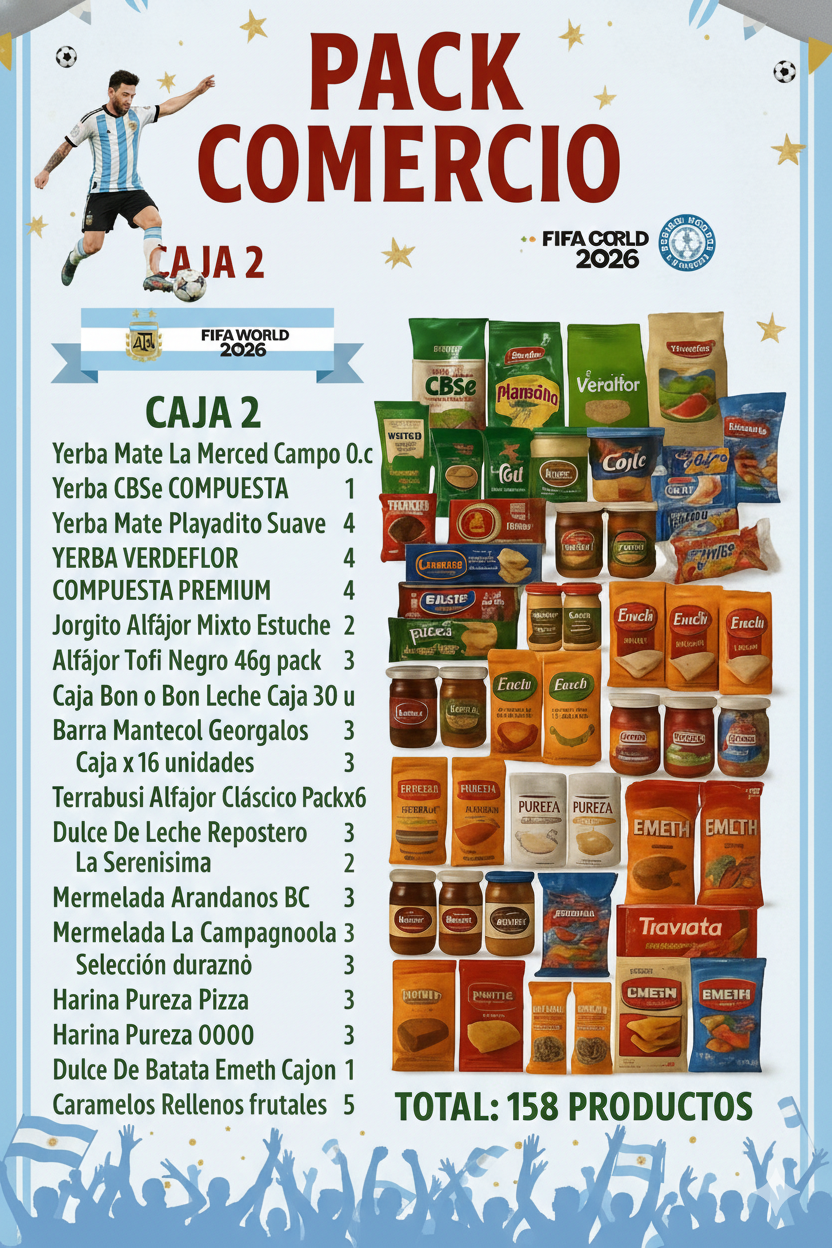 Pack Comercio Argenville